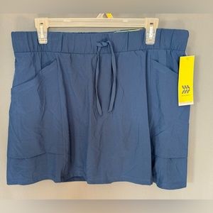 Women's Stretch Skort - All in Motion - Navy Blue Size Large Skirt Short